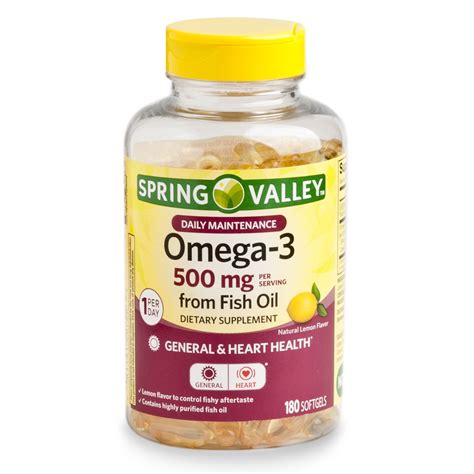 omega 3 500mg.